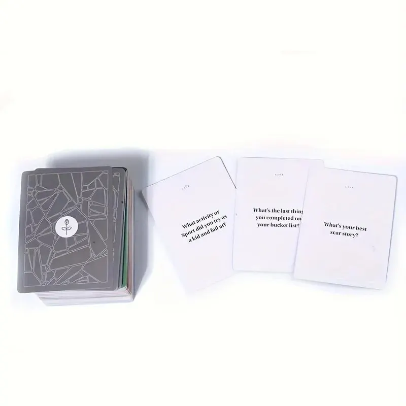 Conversation Starter Cards Game Icebreaker Deck Powerful Tool to Establish and Strengthen Relationships by Cultivating Open 6