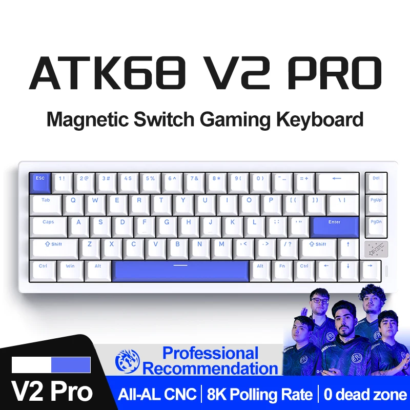 ゴレイヌ ATK68 V2 ゲーミングキーボード ゲーミングキーボード(ラピッドトリガー対応) ATK68 V2(G版