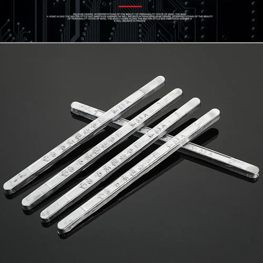Tin Solder Rod High Purity Tin Solder Rod Sn63A 63/47 Low Melting Point Universal No Lead Soldering Stick Repair Tool