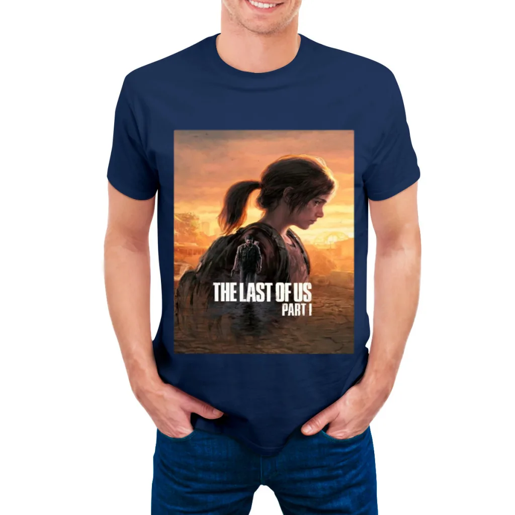 thumbnail image 1 of Camiseta de manga corta con cuello redondo y nueva camiseta de verano para hombre de The Last Of Us, 1 of 5