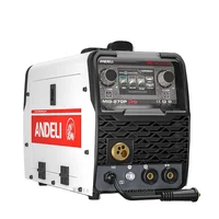 2024 Shipping 220V LCD Screen Double Pulse MIG Lift TIG MMA Spool Semi-automatic Aluminum MIG Welding Machine 1