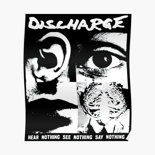 

Discharge Poster Room Decoration Vintage Wall Funny Picture Painting Print Home Mural Decor Modern Art No Frame