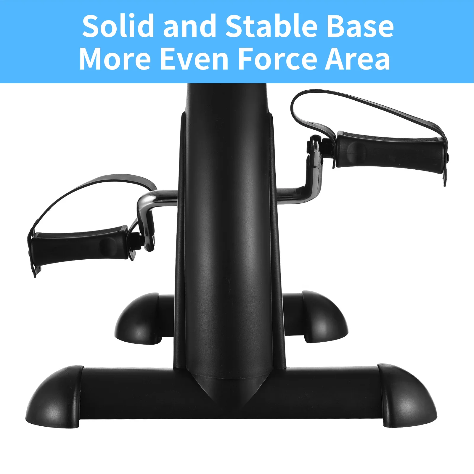 Pedal Exerciser Under Desk Bike for Home Mini Bike for Rehabilitation Hand / Leg Exerciser While Sitting Seated Pedal