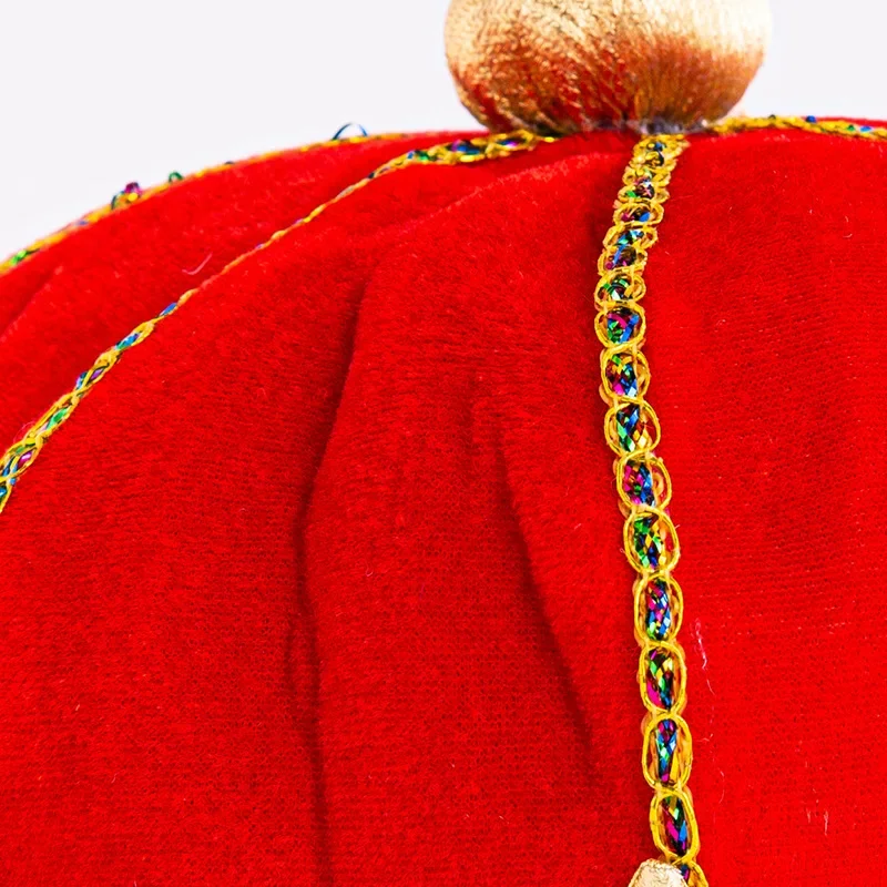 Royalty-Inspired Velvet Crown Hat