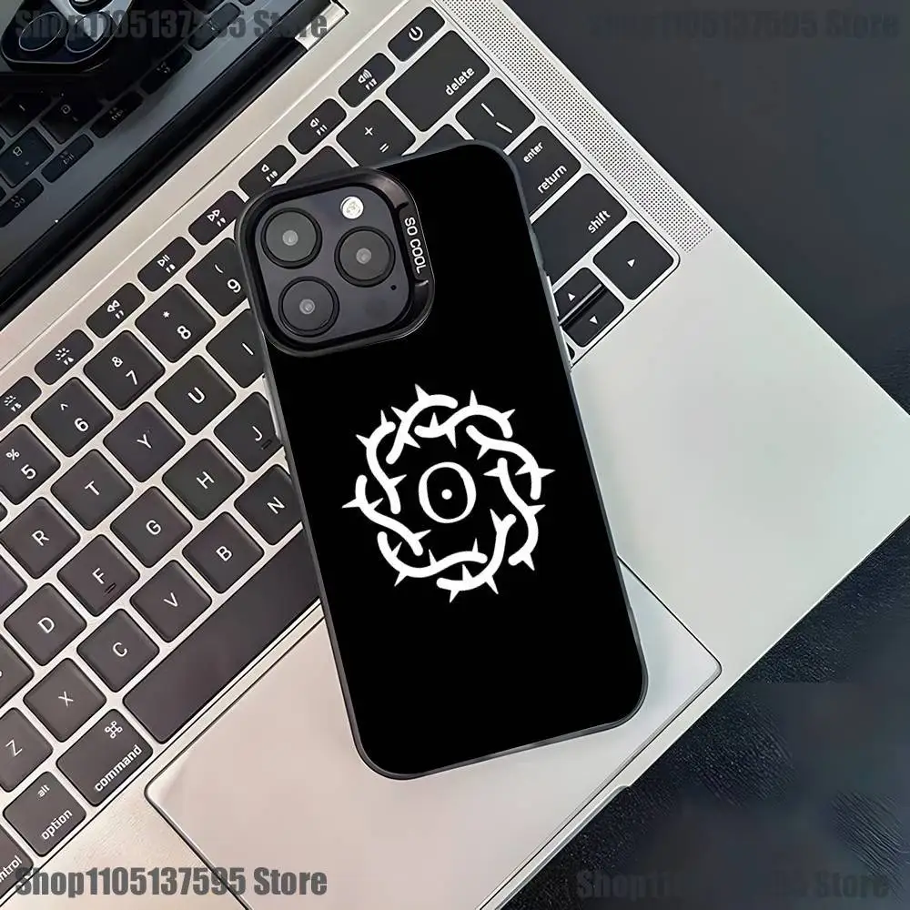 Rock Bad O-Omens Black Matte Shockproof Phone Case