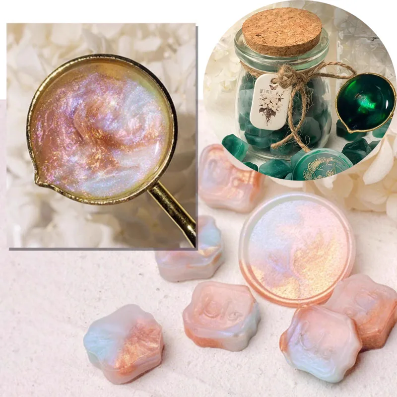 Multicolor Sealing Wax Beads for DIY Crafts and Invitations