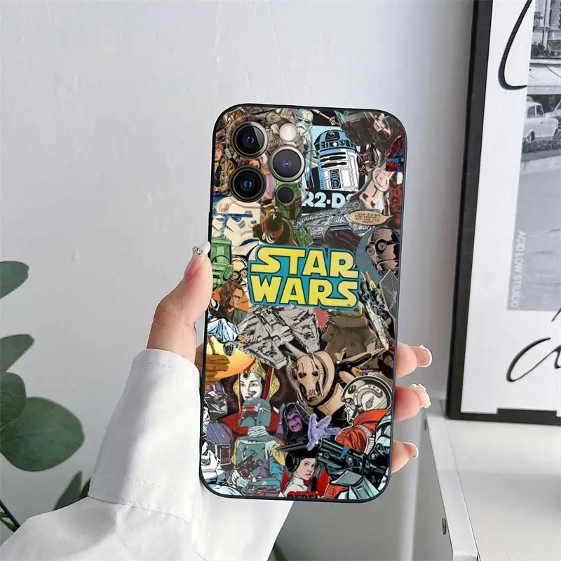 S-Starwars Kyloren Hansolo Themed Phone Case Cover - Sleek Design and Durable Protection