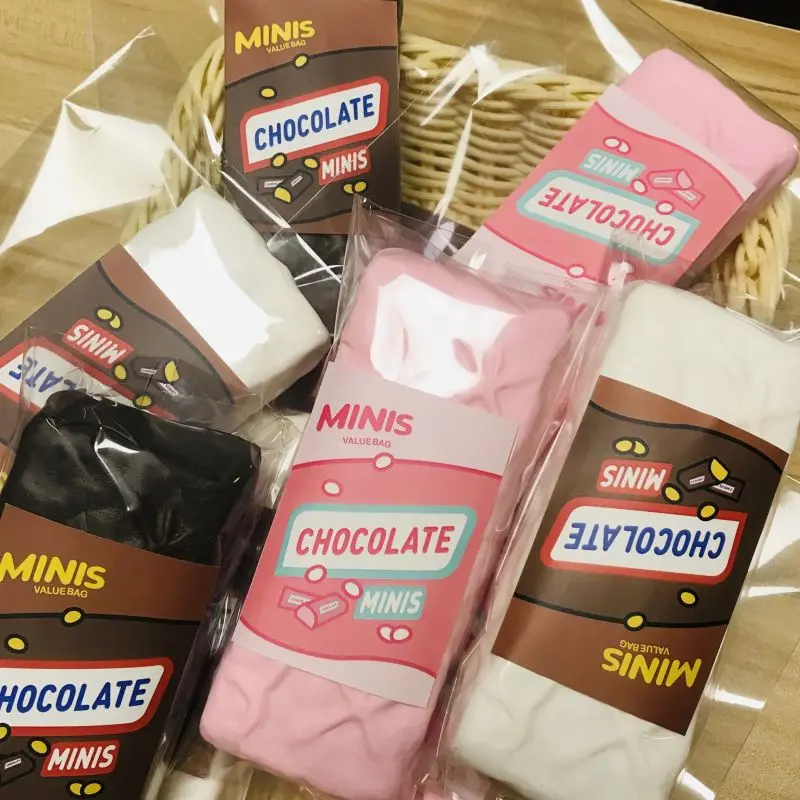 초콜릿 바 느린 리바운드 감압 환기 장난감 미니 Squishy 천천히 상승 3 색 옵션