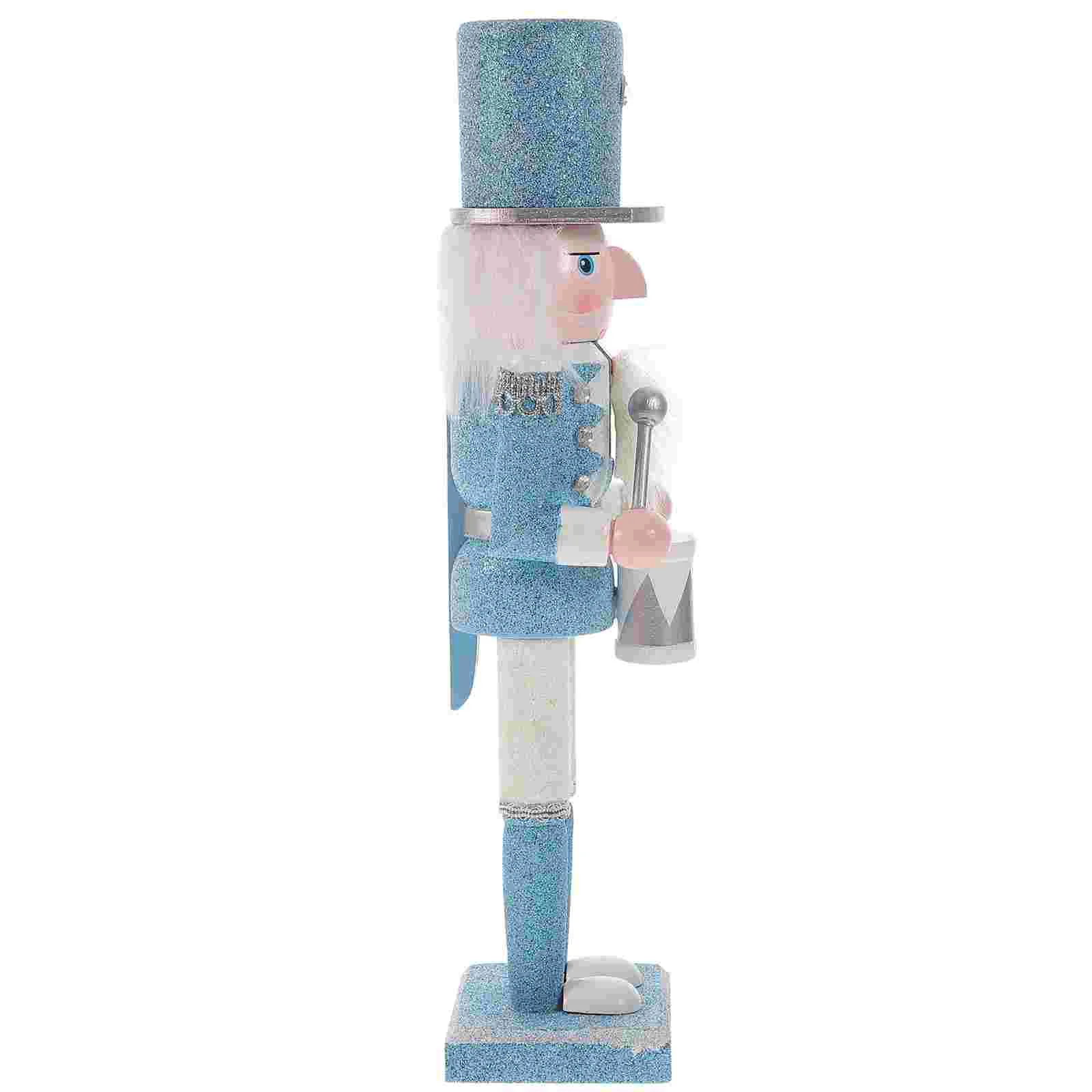 

Christmas Nutcracker Traditional Wooden Pink Nutcracker Ornament Holiday Nutcracker Soldier Figure Christmas Advent Nutcrackers
