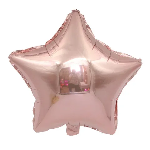 

3 Pcs Aluminum Film Balloons Party Balloons 18 Inch Five-Pointed Star Balloons Birthday Celebration Wedding Decoration