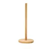 Kitchen Wooden Roll Paper Towel Holder Bathroom Tissue Vertical Stand Disposable Paper Pot Kitchen Toilet Storage Accessories 6