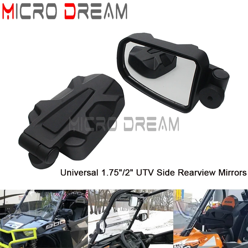 ΠΠΎΠΊΠΎΠ²ΡΠ΅ Π·Π΅ΡΠΊΠ°Π»Π° 1,75 Π΄ΡΠΉΠΌΠ°/2 Π΄ΡΠΉΠΌΠ° UTV Π΄Π»Ρ Polaris RZR 1000 800 900 XP Ranger Π΄Π»Ρ Kubota RTV Can Am Honda Yamaha Polaris Ranger ΠΠΎΠΊΠΎΠ²ΡΠ΅ Π·Π΅ΡΠΊΠ°Π»Π° 1,75 Π΄ΡΠΉΠΌΠ°/2 Π΄ΡΠΉΠΌΠ° UTV Π΄Π»Ρ Polaris RZR 1000 800 900 XP Ranger Π΄Π»Ρ Kubota RTV Can Am Honda Yamaha Polaris Ranger