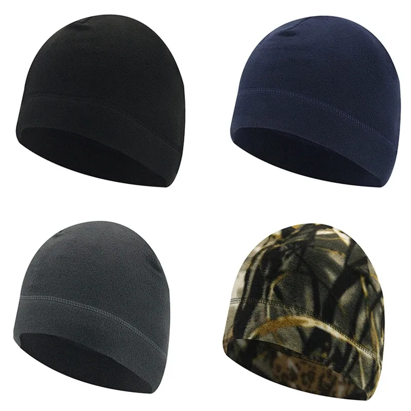 5/1pcs Outdoor Fleece Sports Hat Fishing Cycling Hunting  Tactical Men Women Warm Windproof Winter Camping Hiking Caps