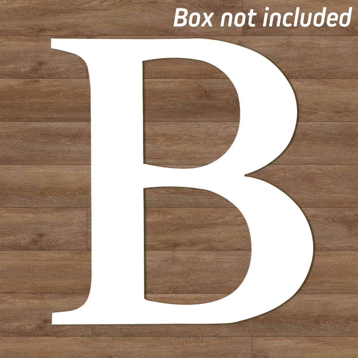 letter B no box