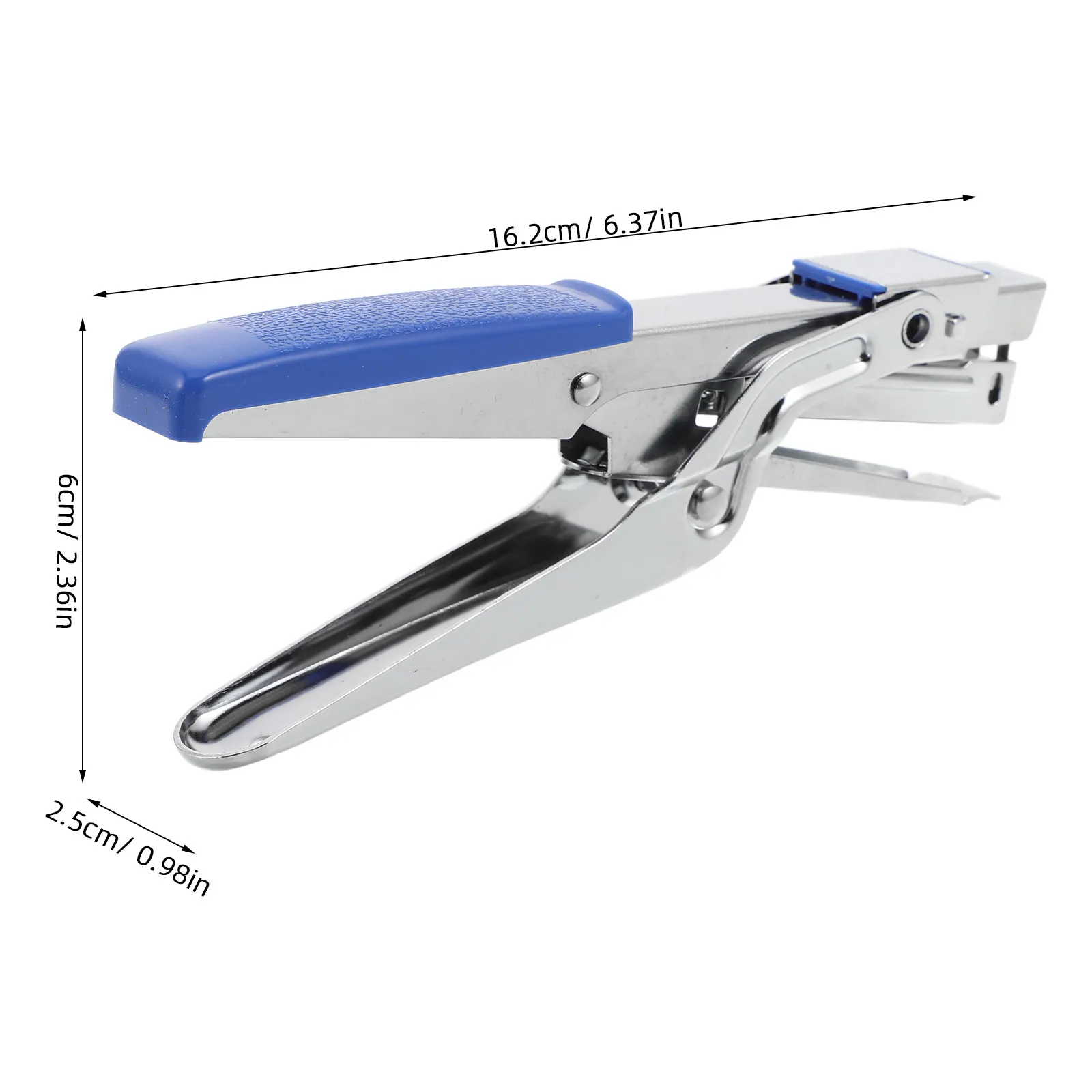 휴대용 스테이플러, 헤비 듀티 플라이어 스타일 데스크 스테이플러, 가정 및 사무실 책상용, 인체공학적 디자인으로 손쉬운 작업 가능, 공예, 기숙사용