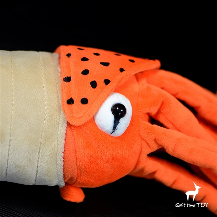 Straight Shell Nautilus High Fidelity Anime Cute Plushie Ordovician Period Plush Toys Lifelike Animals Simulation Stuffed Doll 4