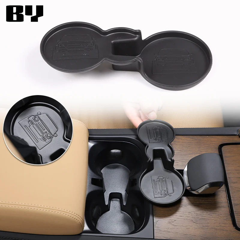 

TPE Car Water Cup Pad Auto Interior Anti-skid Cup Holders Car Accessories For Land Rover Discovery Sport 2020-2024