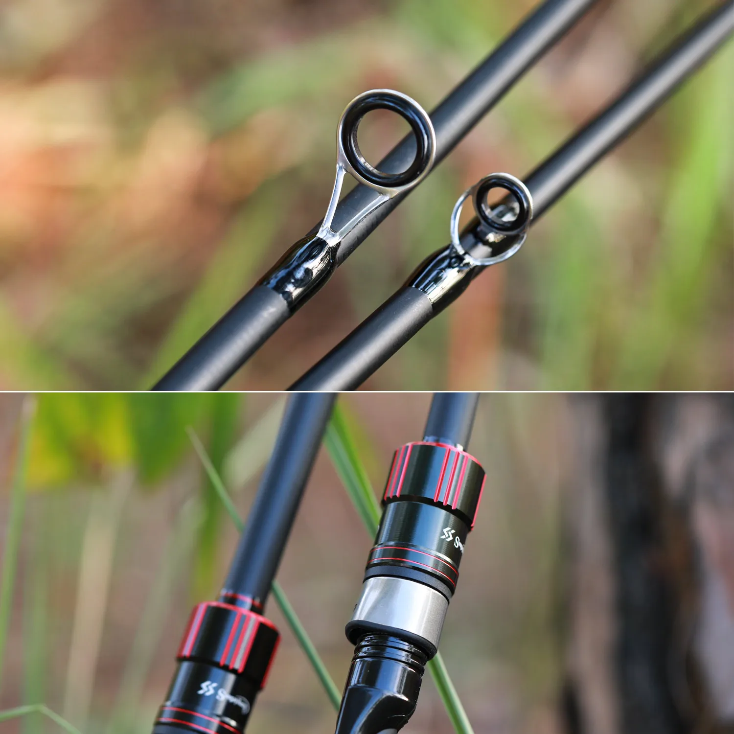 Sougayilang Fishing Rod 1.8~2.1m Carbon Fiber Spinning Casting