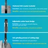 DRINYOUNG Adjustable Hand Reamer  Machine Reamer Size Range 6-84mm Straight Shank Tools Alloy Steel  High Speed Steel 5