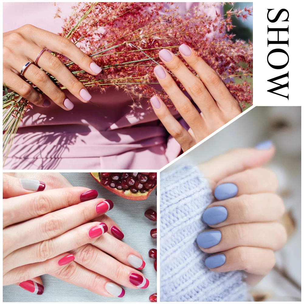 Nail Set 10/20 PCS Gel Nail Polish with 48W/36W UV LED Lamp Dryer Semi Permanent Gel Varnish Set Professional Manicure Tools Set 3