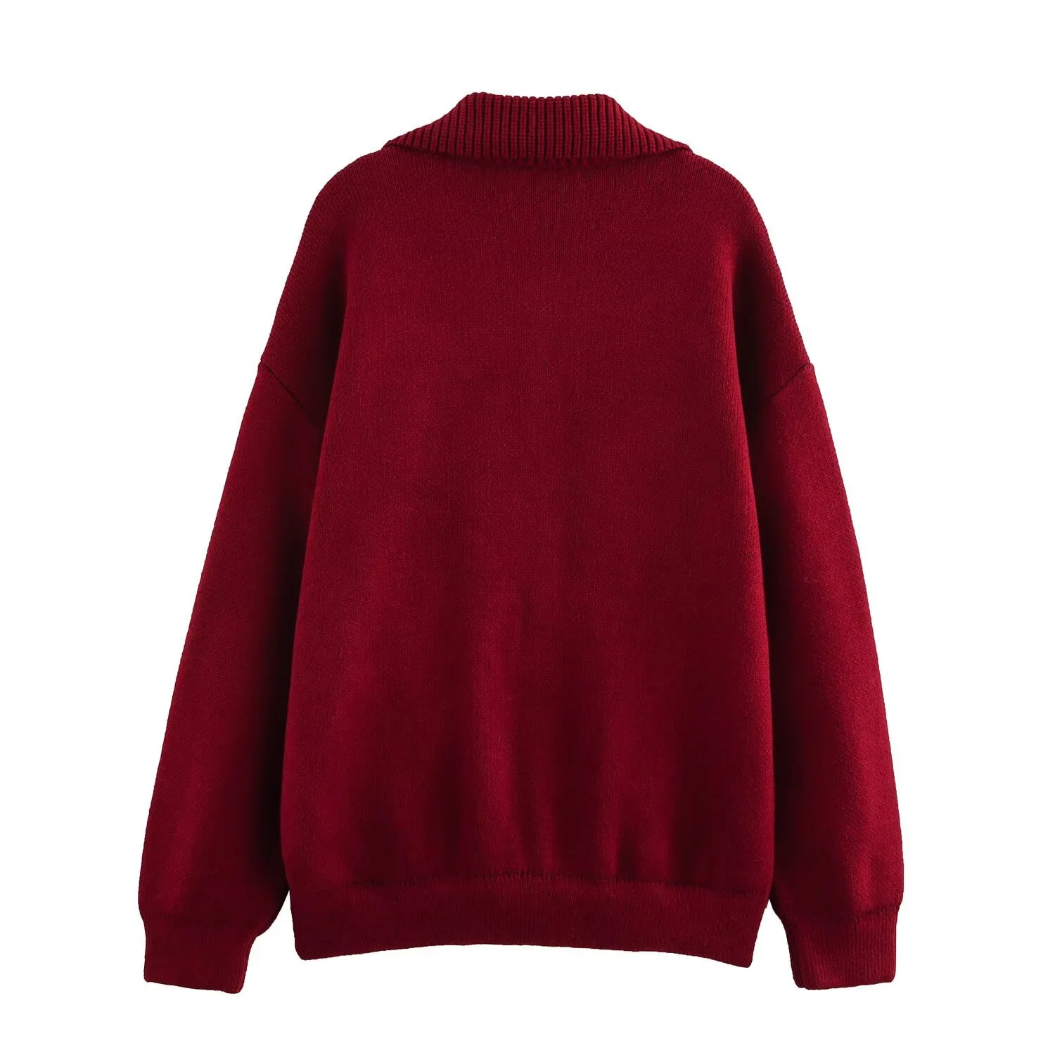 Lazy Retro Loose Single-breasted Knitted Cardigan For Women In Winter With A Sense Of Atmosphere And Temperament 2