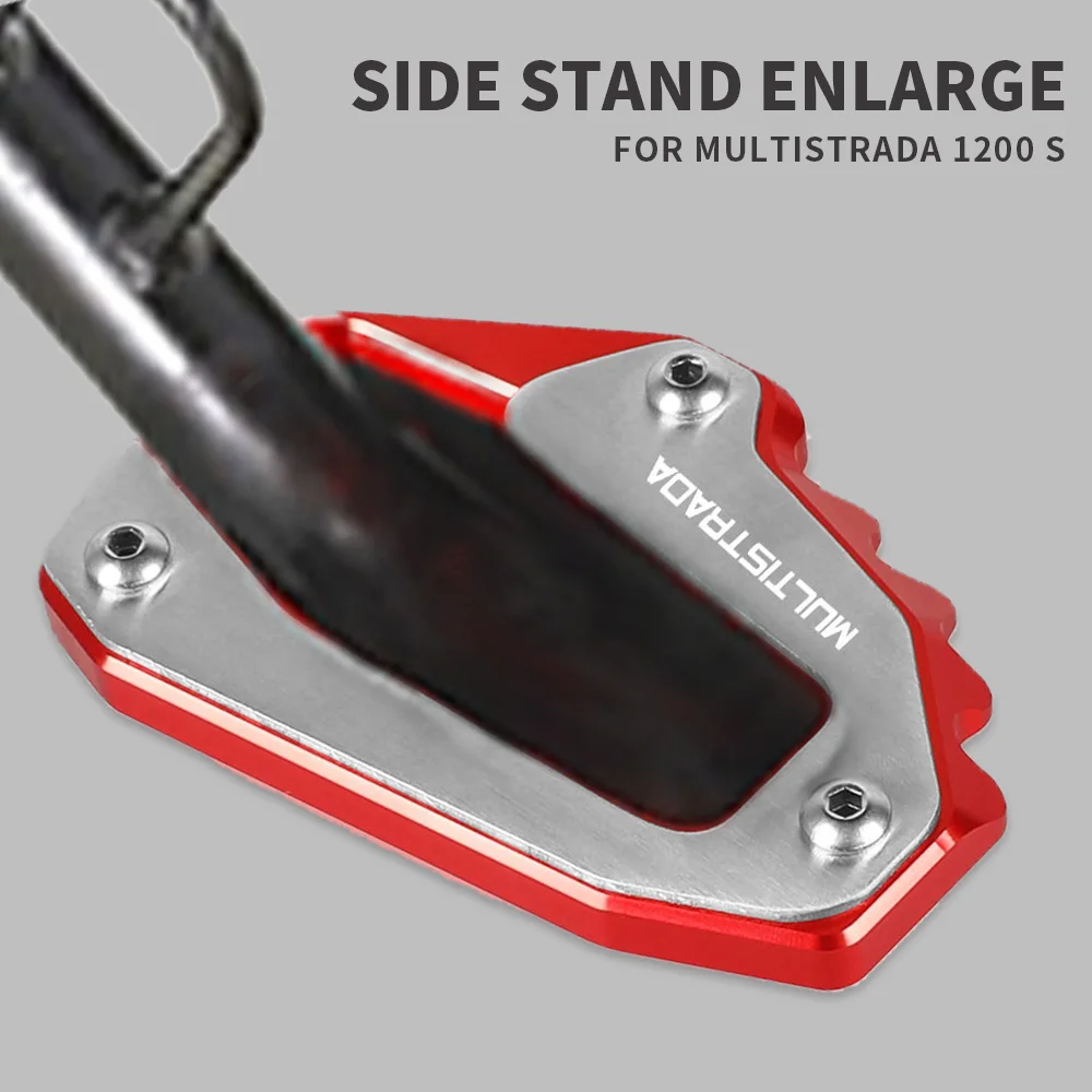 

Side Stand FOR Ducati Scrambler 1100 Sport KF /Special KF /KG /Pro 1K 2019-2021 2022-2023 Extension Pad Support Plate Kickstand