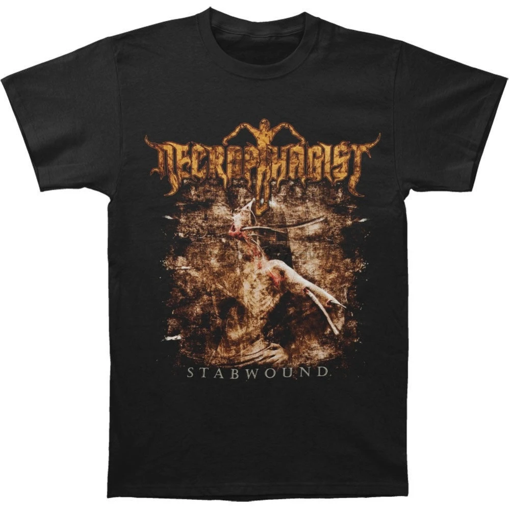 Necrophagist Мужская футболка X-Large черная |