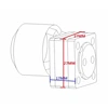 Gear Pump Hydraulic Pump Oil Pump for Tamiya 1/14 RC Truck Scania Man Benz Volvo King Tractor Trailer LESU Parts 5