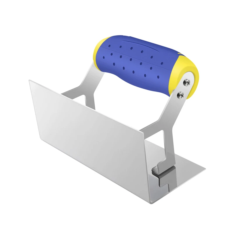 One Piece of Inner and Outer Corner Trowel Internal and External 90 Degree Sheet Rock Stainless Steel Drywall Corner Trowel 6