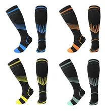 

1Pairs Compression Stockings Blood Circulation Promotion Slimming Compression Socks Anti-Fatigue Relief Leg Pain Swelling