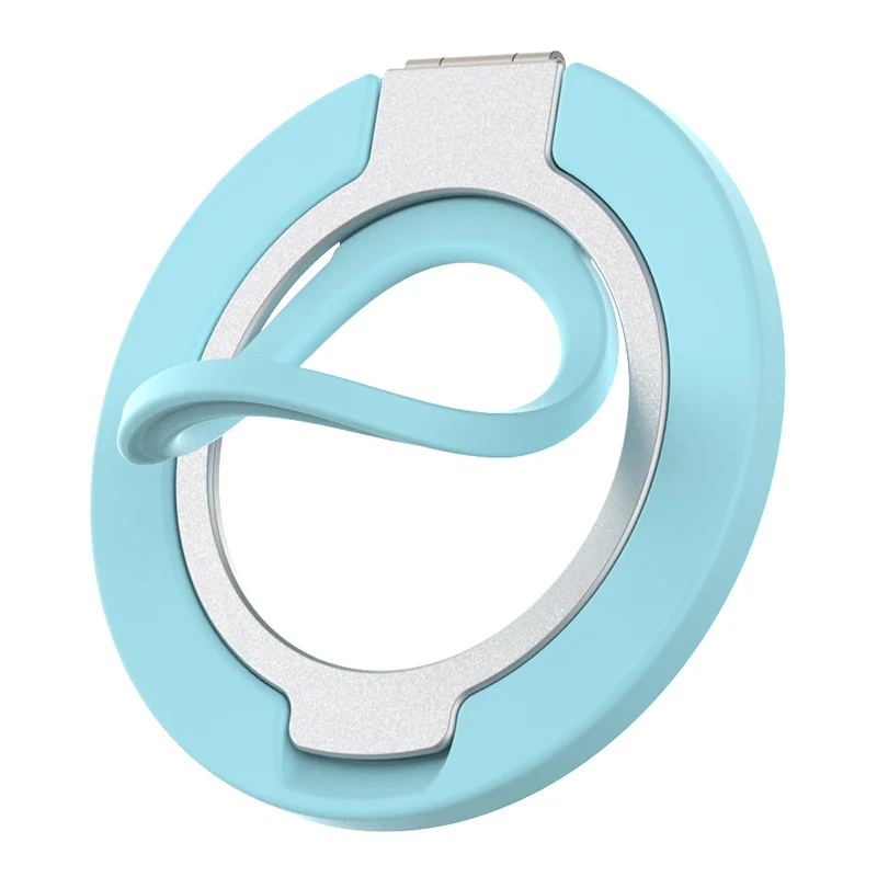 Dual-Sided Silicone Magnetic Phone Grip & Stand - Anti-Drop Holder