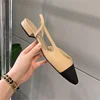 2024 All-match Flats Women‘s Sandals Non-Slip Soft Leisure Shoes Mixed Colors Comfort Low Heel Femme Thick Bottom Designer Shoes 2