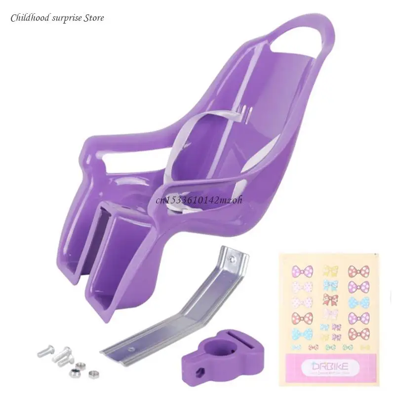 

Fittings for Doll for Seat Toy Back for Seat for Kids Bike with DIY Stic Dropship