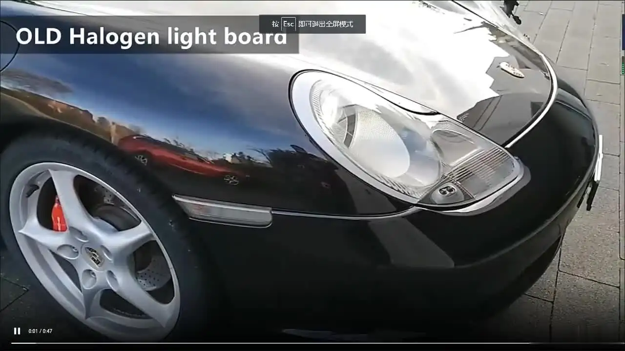 ポルシェ996 986ボクスター LEDウインカー　ヘッドライト 予約販売◇ポルシェ 986/996用新型LEDプロジェクターライト
