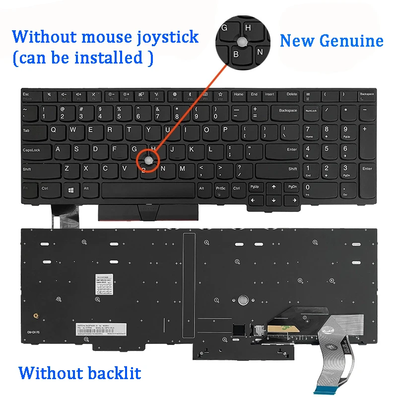Bàn Phím Cho Laptop Lenovo Thinkpad E580 E585 L580 T580 T590 E590 L590 P52 P72 I.428203664