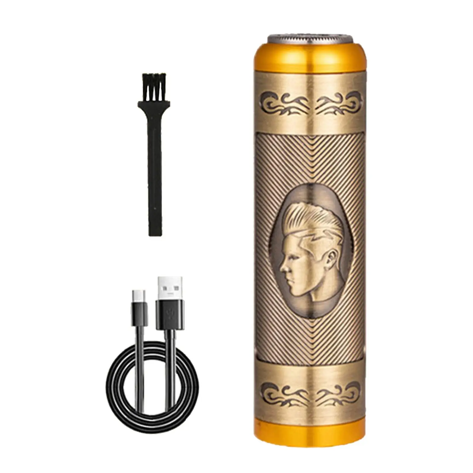 Portable Electric, Grooming Facial Beard Trimmer Trimming for Use, Travel