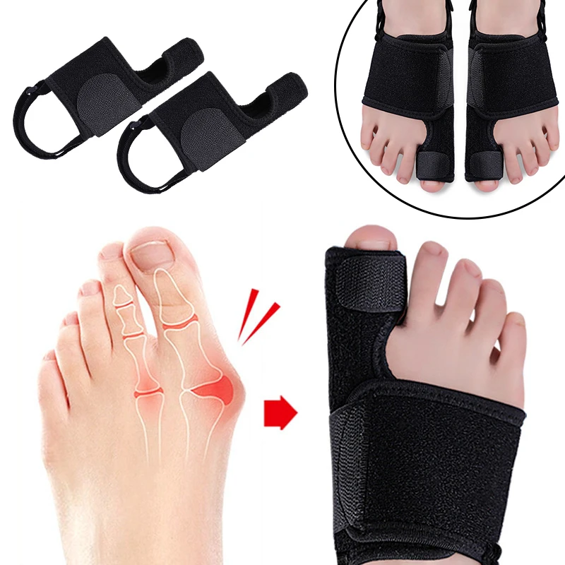 

Soft Bunion Corrector Toe Separator Splint Correction System Device Hallux Valgus Foot Care Pedicure Orthotics