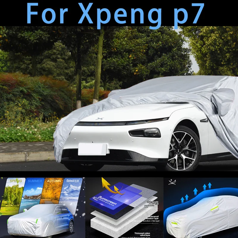 

For Xpeng g7 Car protective cover,sun protection,rain protection, UV protection,dust prevention auto paint protective