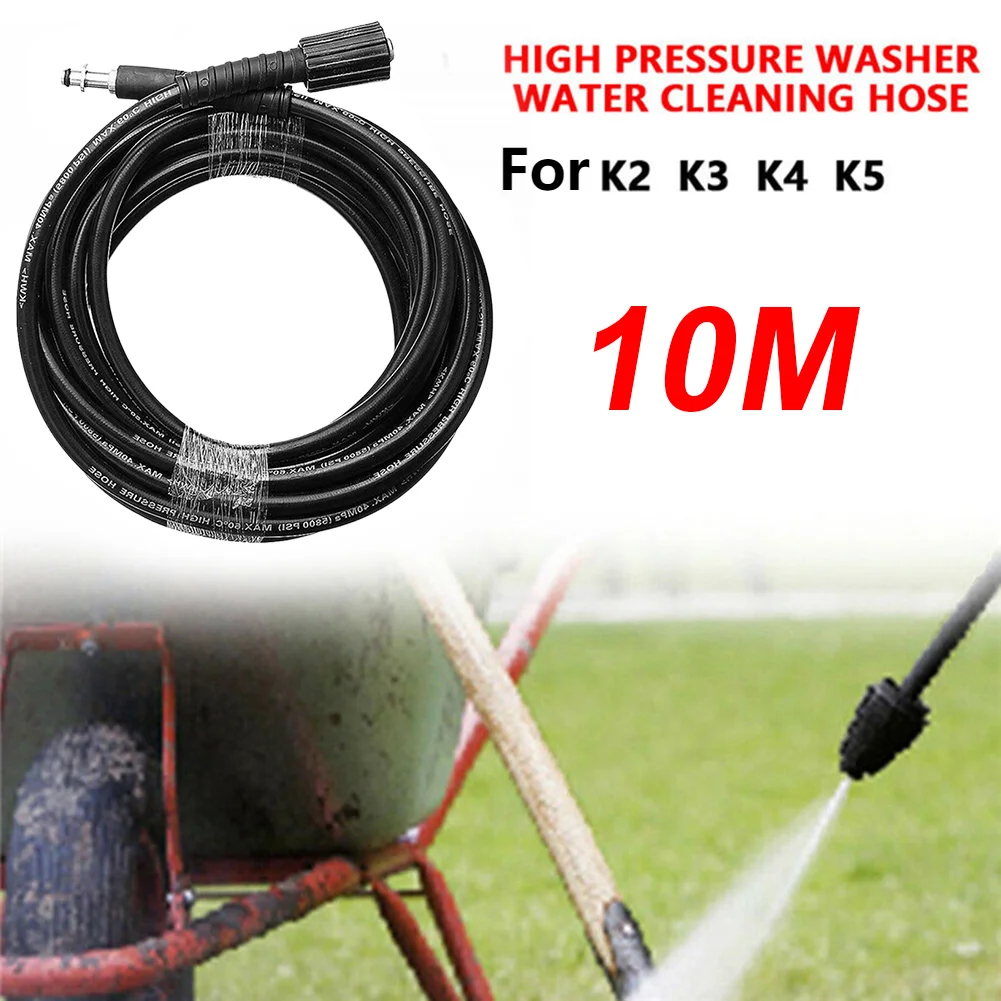 6-15M Car Washer Tubo Tubo Cavo Idropulitrice Tubo Di Prolunga Per La Pulizia Dell'Acqua 5800Psi Tubo Dell'Acqua Per Karcher K2 K3 K4 K5