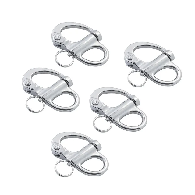 Stainless Steel Quick Release Fixed Bail Snap Shackle