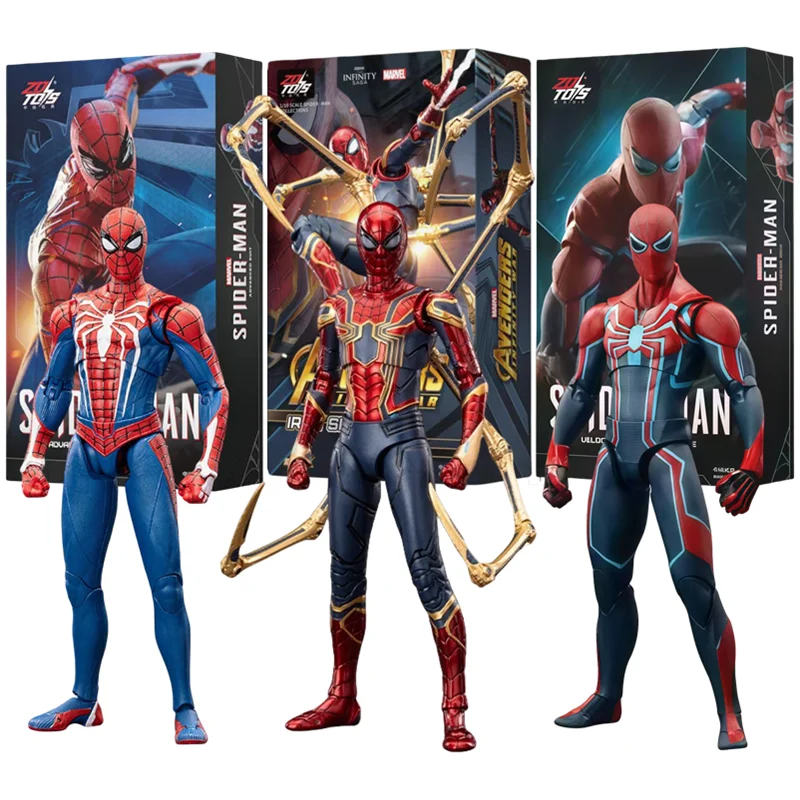 MARVEL STUDIOS 400% SPIDER-MAN フィギュアセット open-uri20250825-349470-mj36dq