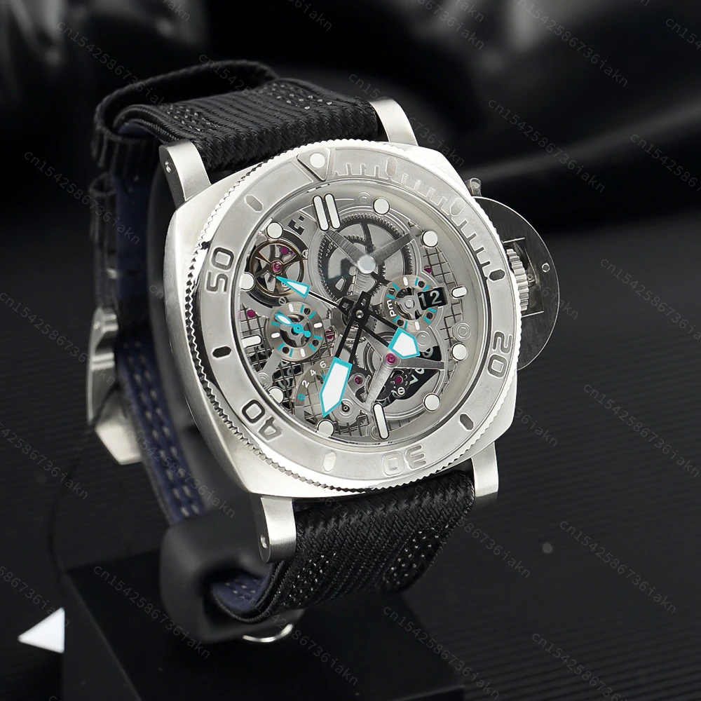 2022 Fashion New Products Sports and Leisure Men's Watch Stainless Steel Sapphire Crystal Self-winding Waterproof Sports Watch