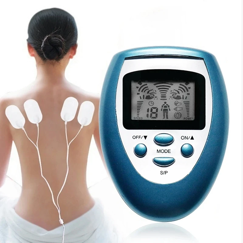 Electrical Nerve Low Frequency Physiotherapy DeviceMuscle Stimulator Electronic Pulse Massager TENS EMS Machine Massager electronic muscle massager stimulation shaping sports fitness trainer shock electron pulse slimming body therapy tool health