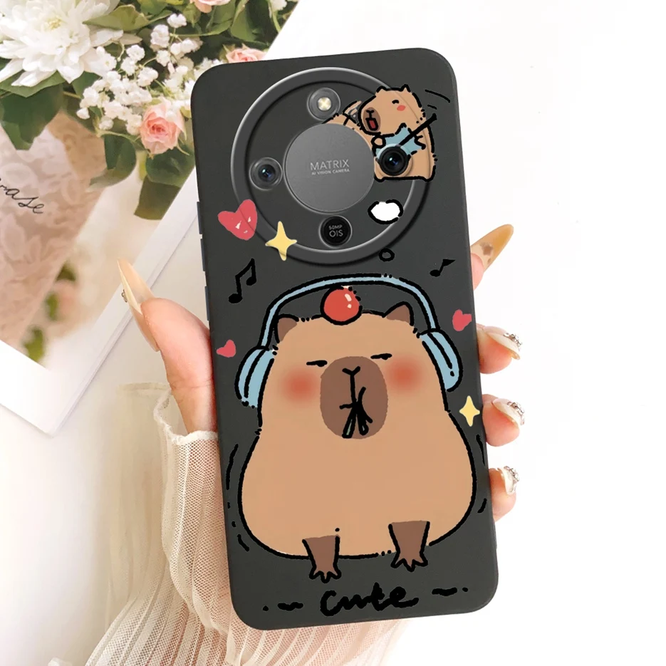 Cool Cat Painted Soft Silicone Case - Stylish Protection