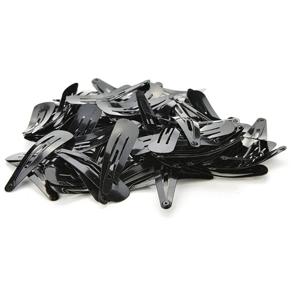 Hair Clips Hair Accessories 40Pcs 5cm Women's Hair Clips Barrettes Clip Pins Metal Snap Alligator BB Hairpins Styling Tool