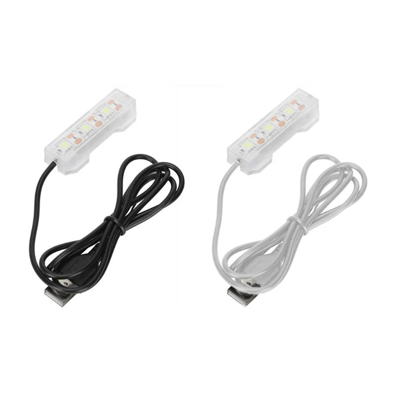 

2 Inch Easy to Use LED Aquarium Light for Small for Tank Great for Night Viewing