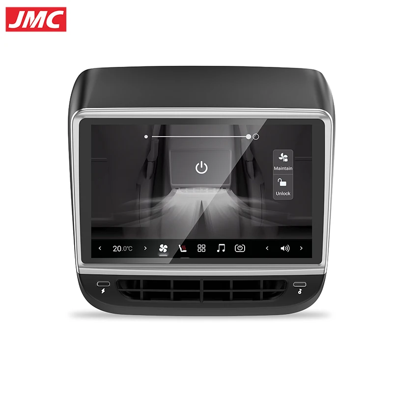

JMC 7inch IPS Touch Screen For Model Y/model 3 Car Wireless CarPlay Android Auto Install Rear Air-conditioning Fast Charge