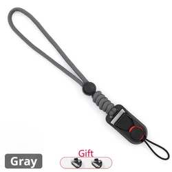 Quick Release Camera Wrist Strap - Durable and Versatile Rope (Silver / Gray)