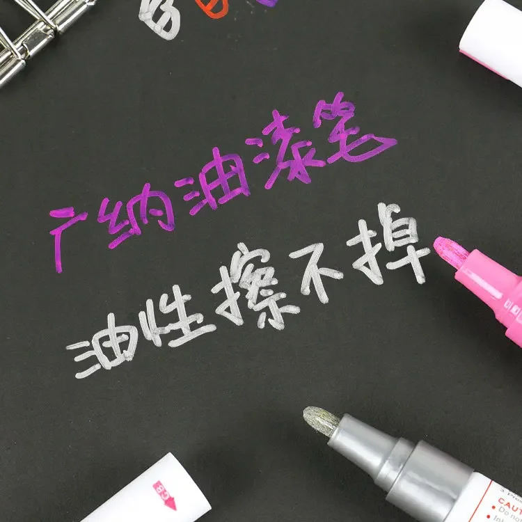 Guangna 페인트 노트 번호 펜 DIY 유성 그래피티 타이어 터치업 Gn110  Guangna
