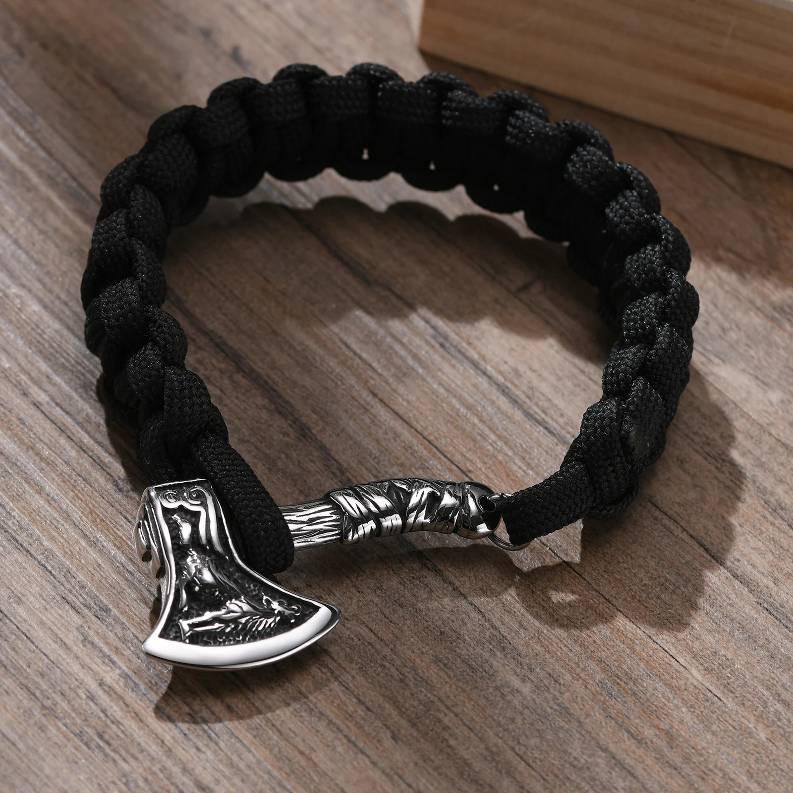  Mjolnir Thor's Hummer Black Leather Viking Bracelet Fathers Day  Dad Gift for Men - Mens Leather Cuff Wristband - Genuine Leather Viking  Punk Lv Axe Сuffs - Size 6-7 inches 90mc : Handmade Products